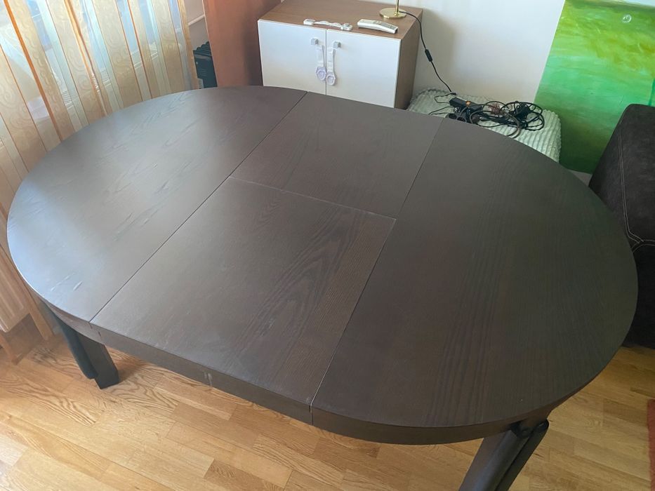 Masa de lemn extensibila