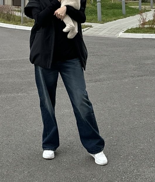 Джинсы Zara оверсайз 40 рр