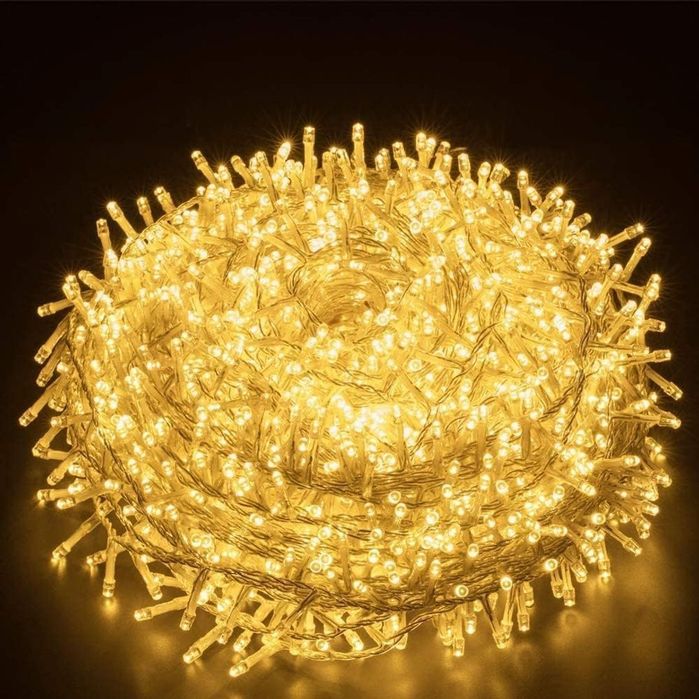Elegear 50M LED Lumini de Crăciun pentru Exterior