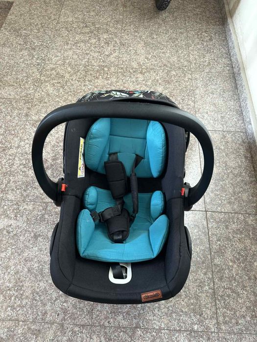 Кошница за кола Chipolino - ДуоСмарт, 0-13 kg, екзотик