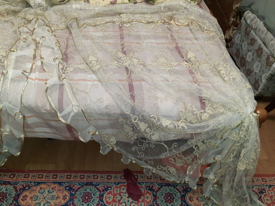 Тюль на дачу. Отличный вариант.