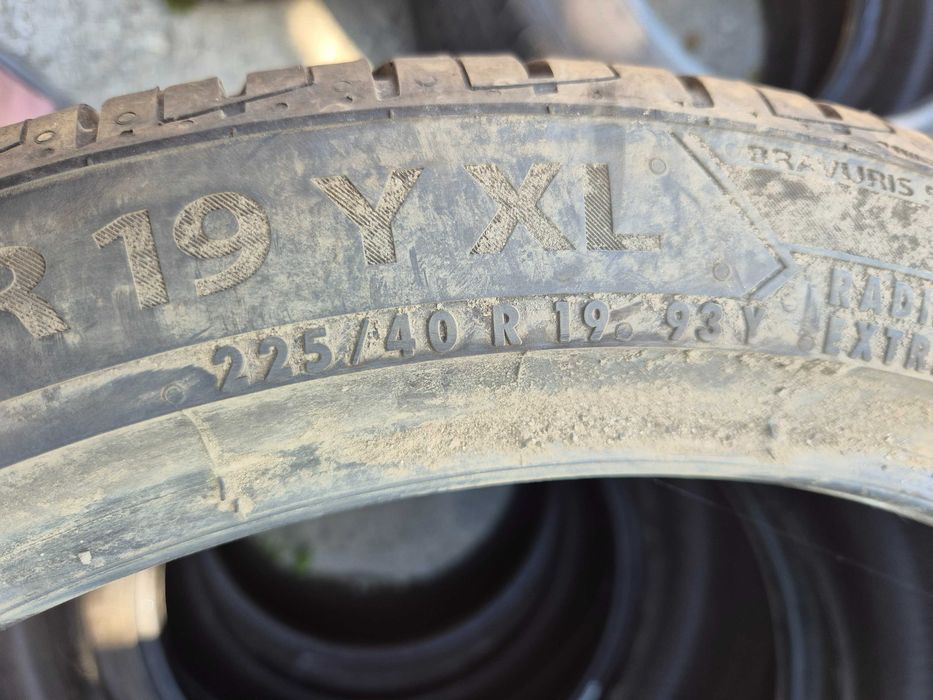 2 Anvelope de VARA - 225/40/19 - BARUM Bravuris 5 HM - Stare F BUNA - DOT 2021 !