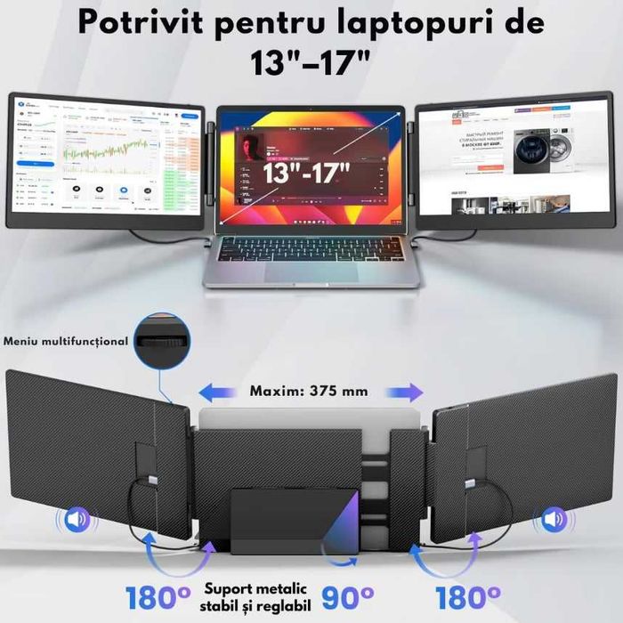 De vânzare monitor extensibil și portabil pentru laptop