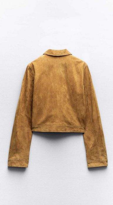 Ofertă! Geacă din piele întoarsă Zara Preț fix!!