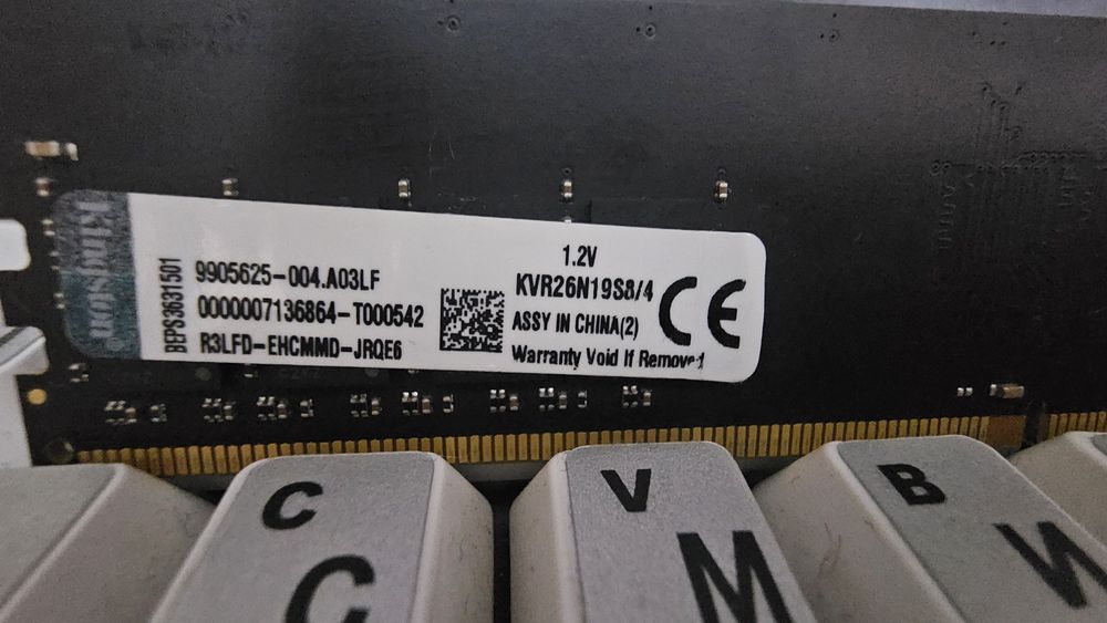 lKingston Ddr4 4gbdan 2ta 2666mhz