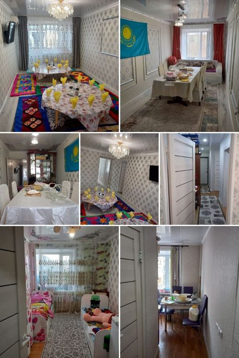 Продаётся 3 комнатная квартира