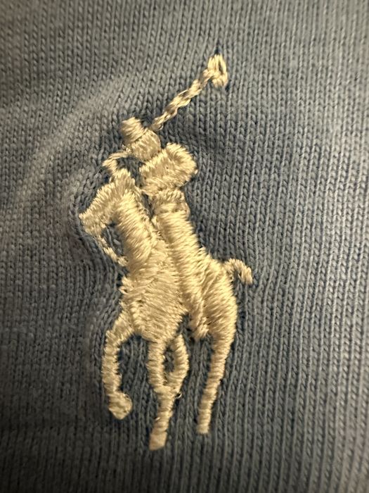 Tricou ralph lauren albastru baby blue L