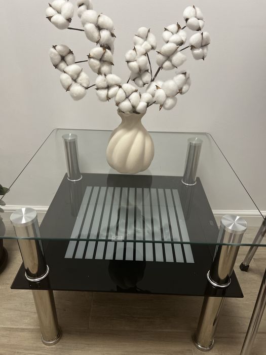 Măsuță cafea sticla