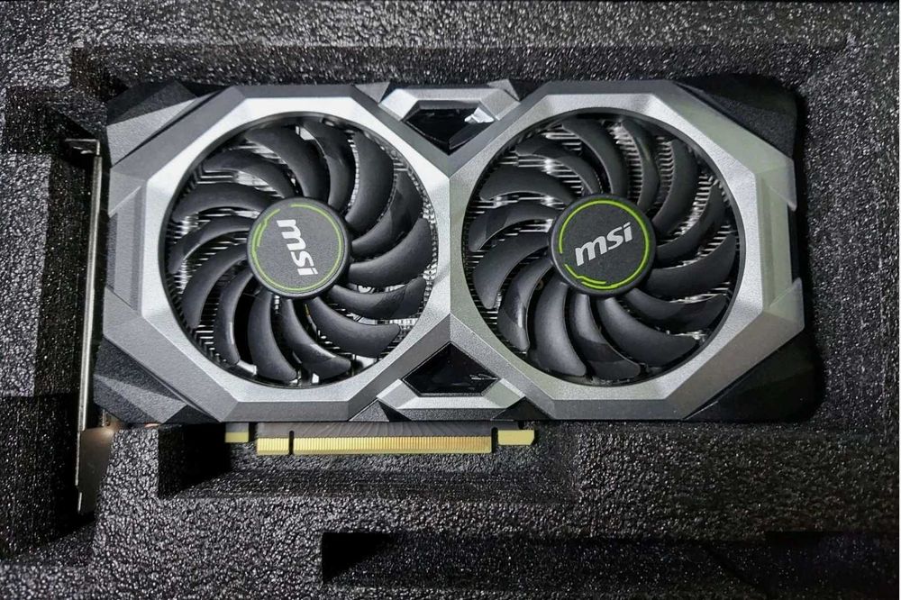 Placa video 12GB / Placa video RTX 2060 OC 12GB MSI Ventus cutie.