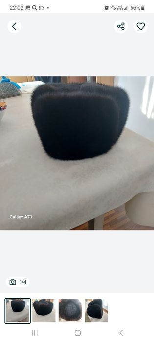 Норковая шапка продам