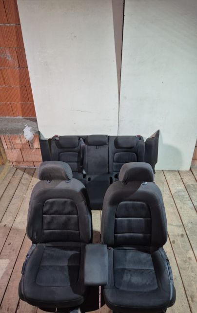 Scaune set scaune / scaunul pasager cu uzura Audi A4 B8/8K