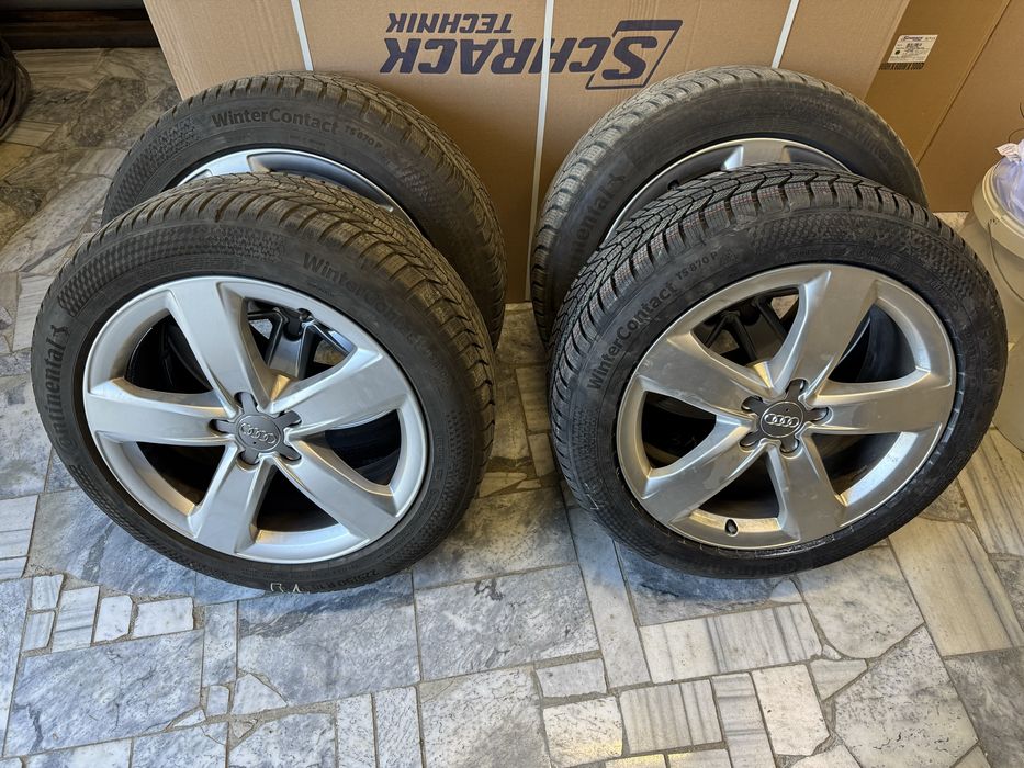 Джанти Audi с зимни гуми Continental WinterContact TS870P 225/50/18
