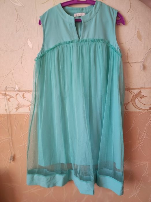 Вечернее платье, цвет мята