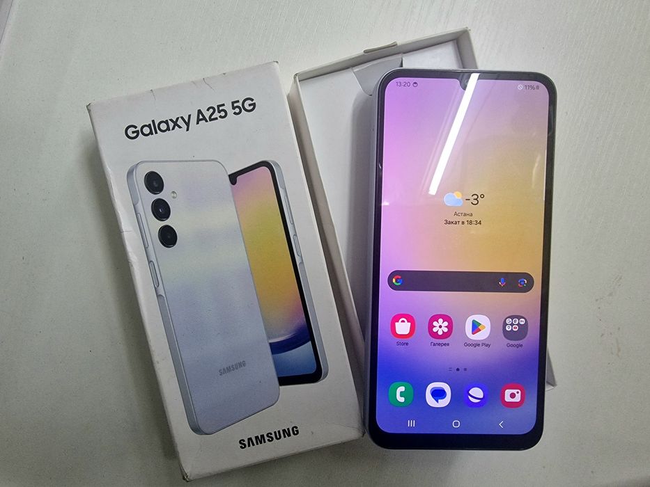 Samsung A25 в идеале на гарантии