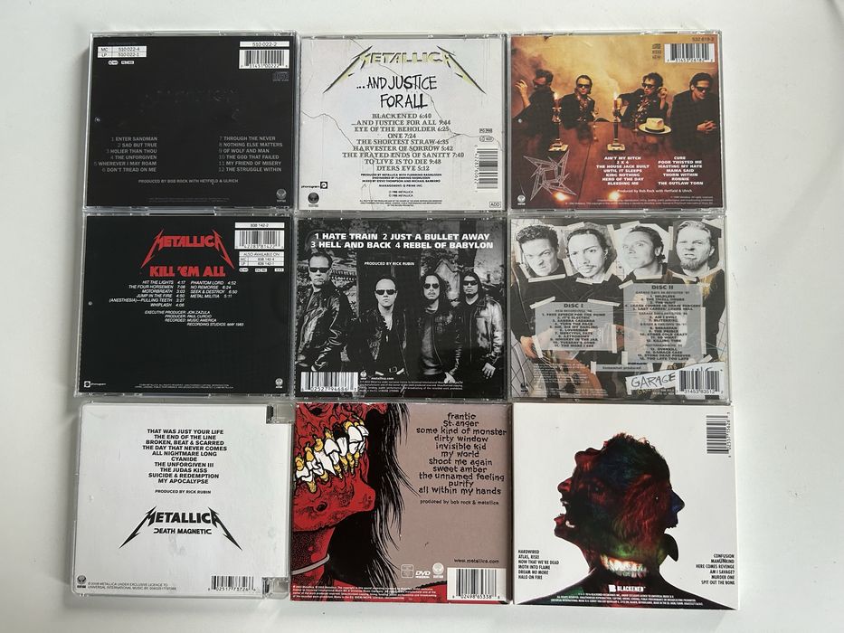 Vand cd-uri audio originale Metallica