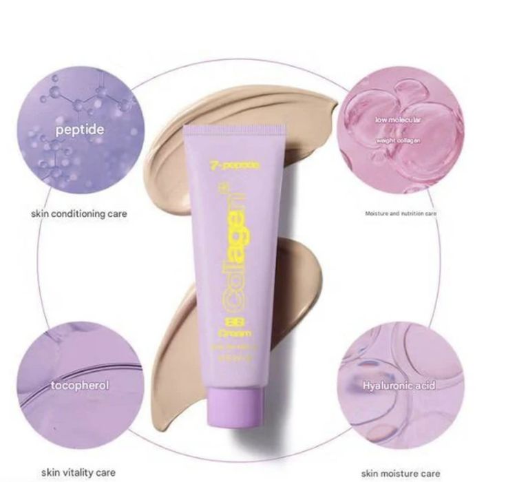 7-пептидный каллогеновый ВВ-крем тоналка