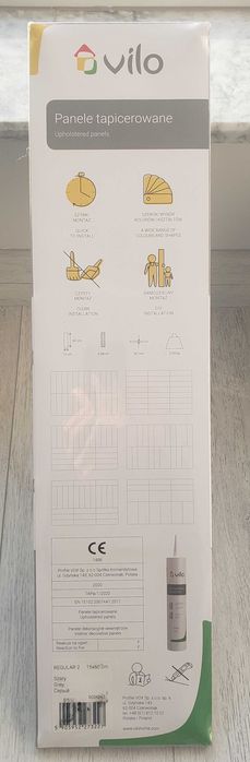 Чисто нови тапицирани панели Vilo за спалня/стена