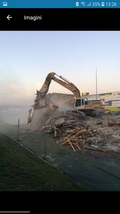 Firma de demolari ,excavații, săpături, terasamente, experiență 15ani