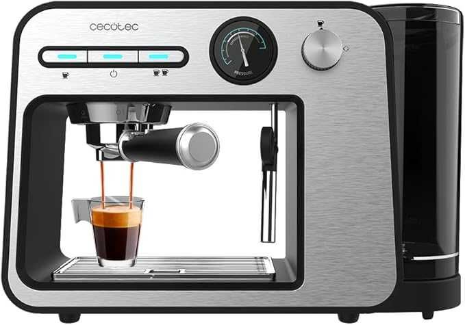 Cecotec Espresso maschine Power Espresso 20 Square Pro, 1450W, 20 бара