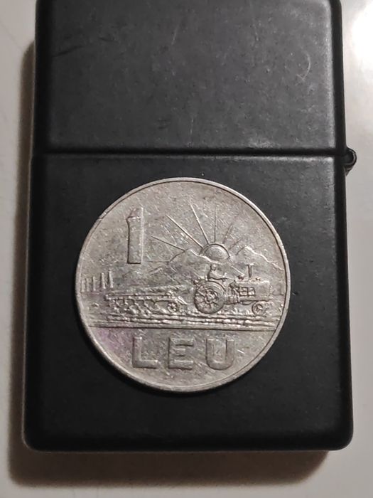Moneda 1 Leu 1966