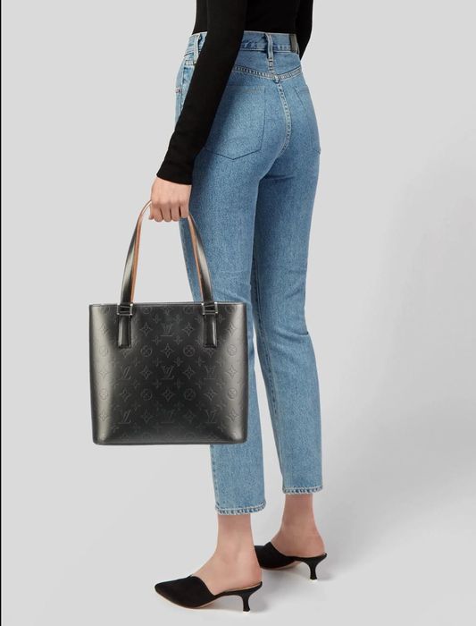 Louis Vuitton Monogram Mat Stockton Tote Оригинал