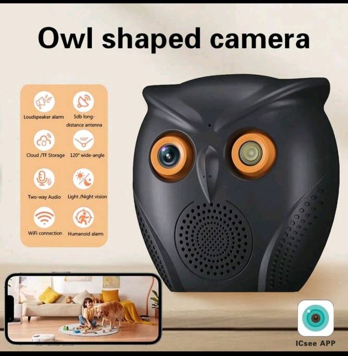 Camera video  spion ,WiFi,Full HD,Card 64 Gb.Nou.