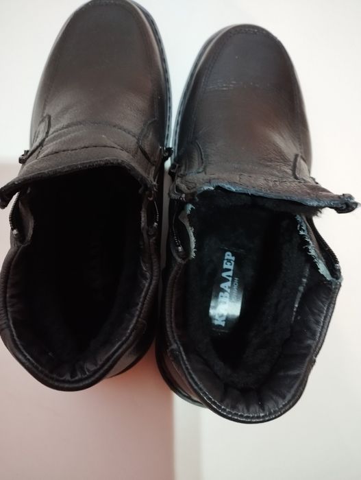 Мъжки боти и работни обувки от естествена кожа