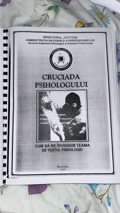 Material pregătire test psihologic ANP – Psihoteste aprox 1000 pagini