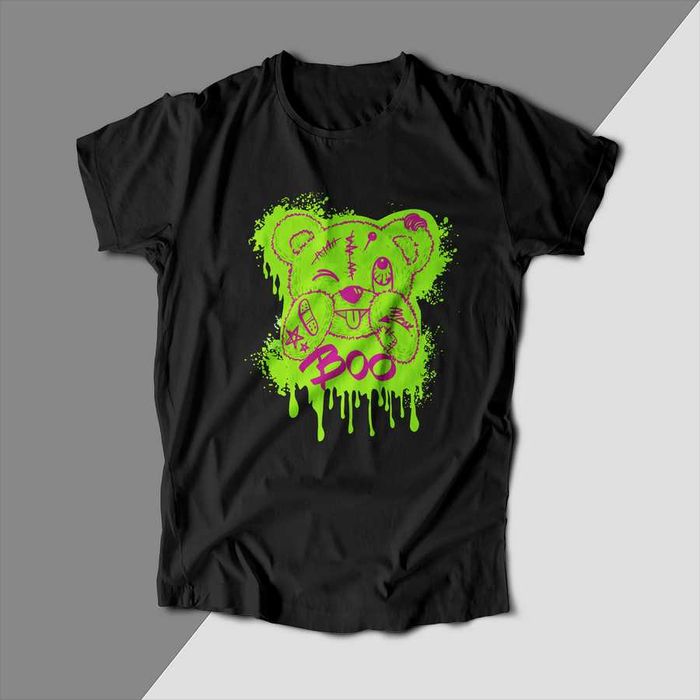 Тениски с Teddy Bear, Черни тениски с Мече