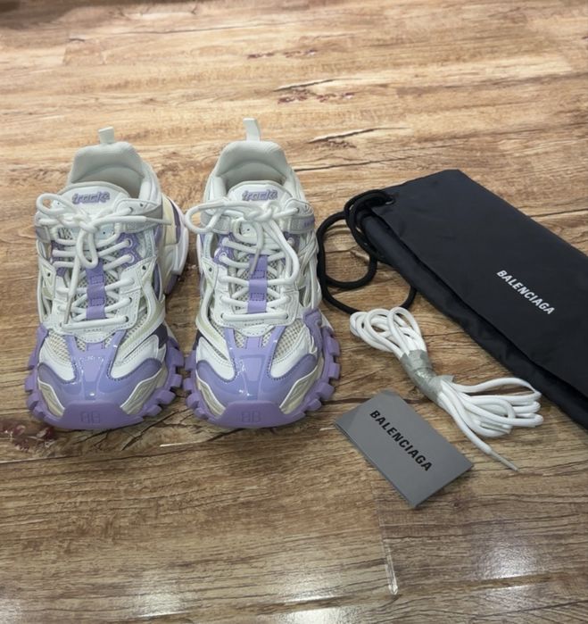 Balenciaga Track 2.0 Purple White Noi Originali 37