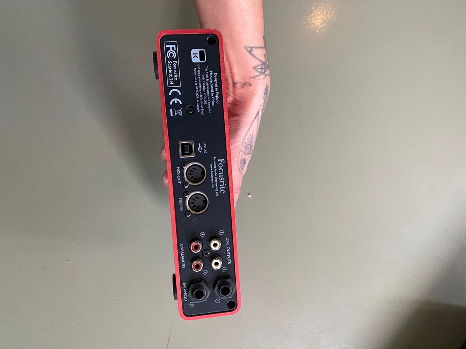 Interfață audio focusrite