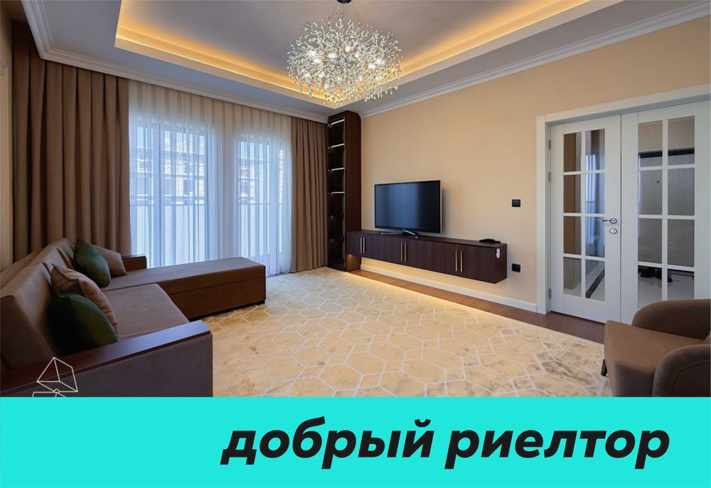 (Добрый) ЖК NUR, 90 м², 3/15/16, Квартира с новым ремонтом