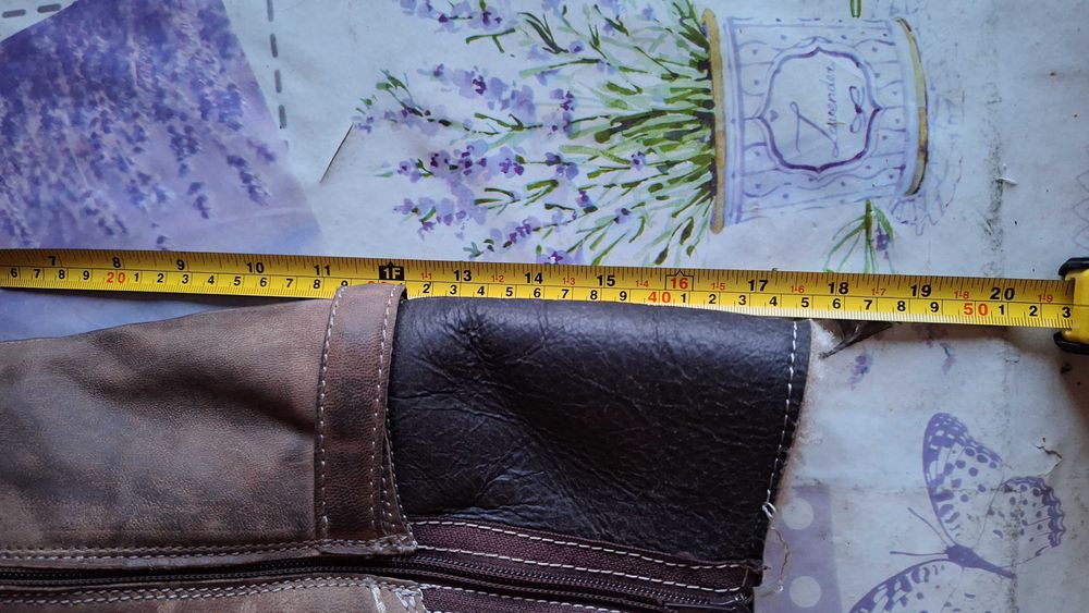 Качествени зимни богуши от агнешка кожа - размер 40