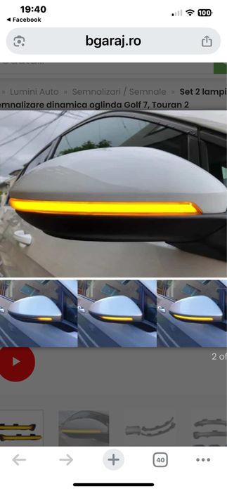 semnalizari dinamice vw golf7