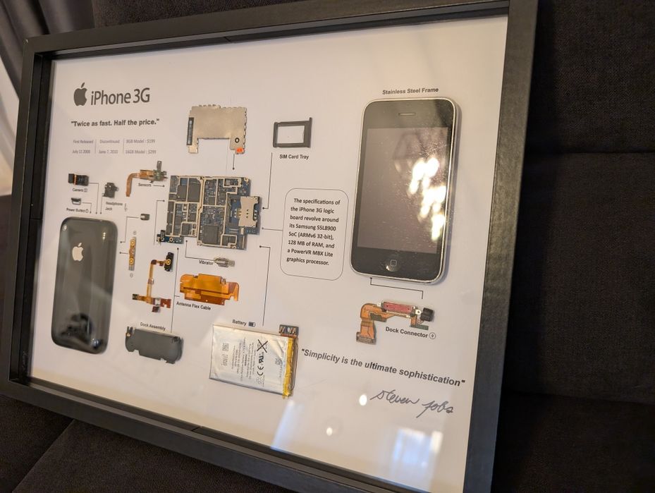 Tablou de prezentare iPhone 3G
