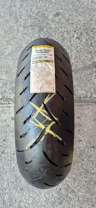 O anvelopa moto spate noua Dunlop 180/55 ZR17 M/C,dot 2018.