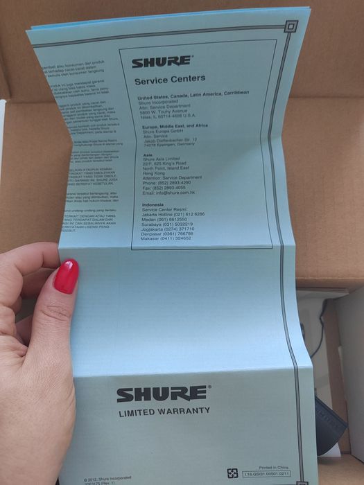 Микрофон SURE PGA58