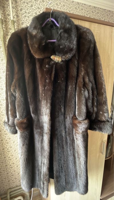 Шуба Норковая длинная