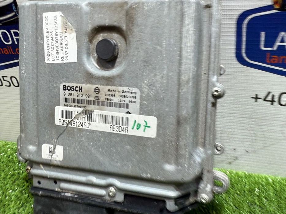 CALCULATOR MOTOR ECU CHRYSLER 300C CRD 3.0 DIESEL 2009 COD OEM 0281013901 / P05149124AD / BERLINA 2006-2010