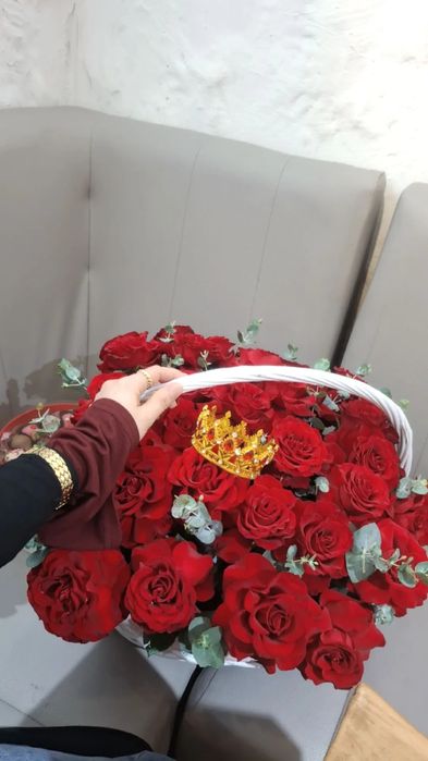 Гүлдер. Әдемі роза