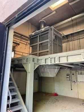 Filtru cu saci exaustare, industrial