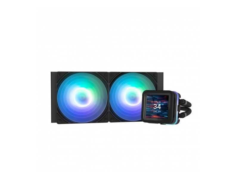 } СЖО Zalman Alpha 2DS A24 ARGB Black 240мм