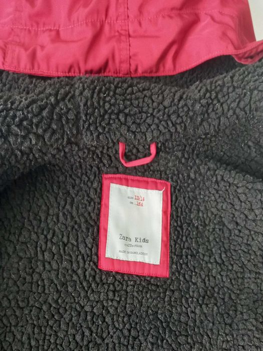 Зимно дълго яке Zara Kids,  164 см.