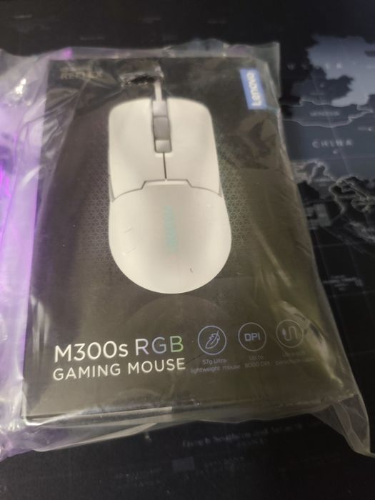 Set Mouse Lenovo LEGION gaming PLUS Mouse pad RGB Noi