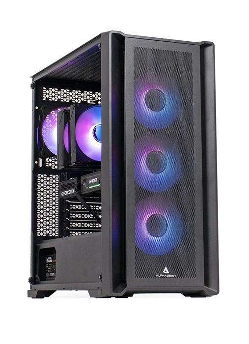 PC Gaming BALAUR Legendar Prime Pro, Intel i5-14600K 3.5GHz, 32GB DDR5, 1TB SSD, RTX 5060 8GB GDDR7, Iluminare RGB