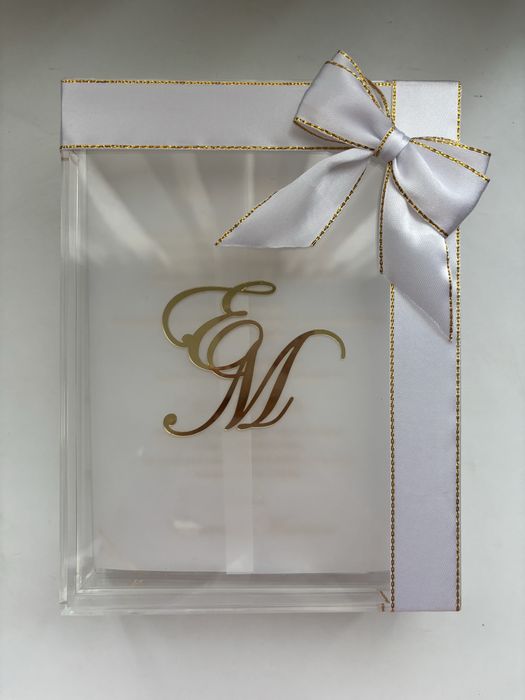 Луксозни сватбени покани