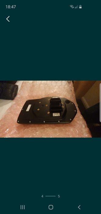 Monitor JCB excavator