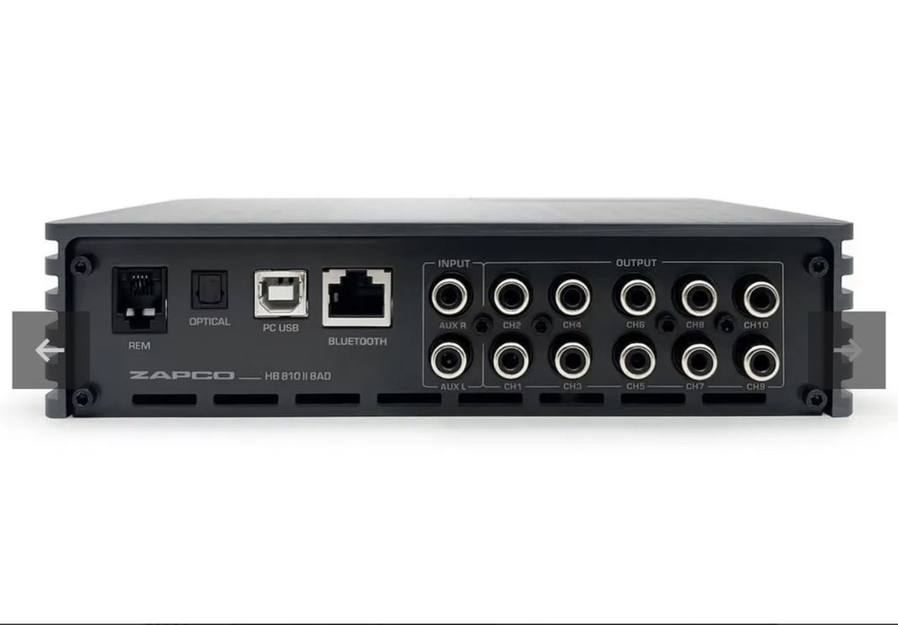 Zapco Harmony HB-810-II-8AD Процессорный 8-канальный усилитель