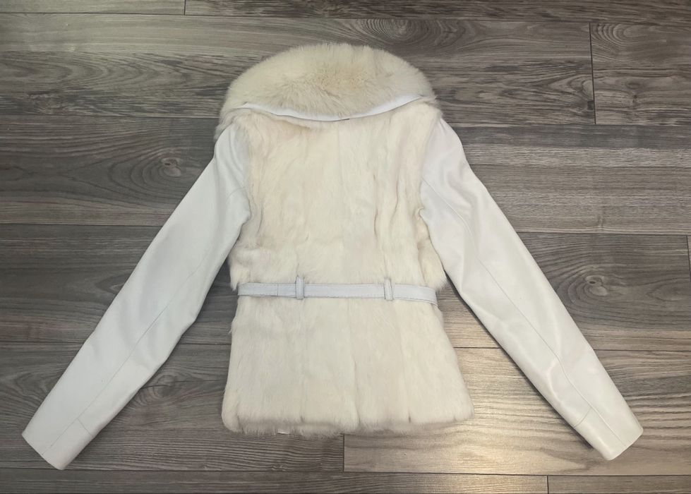 Geaca piele si blana naturala premium XS