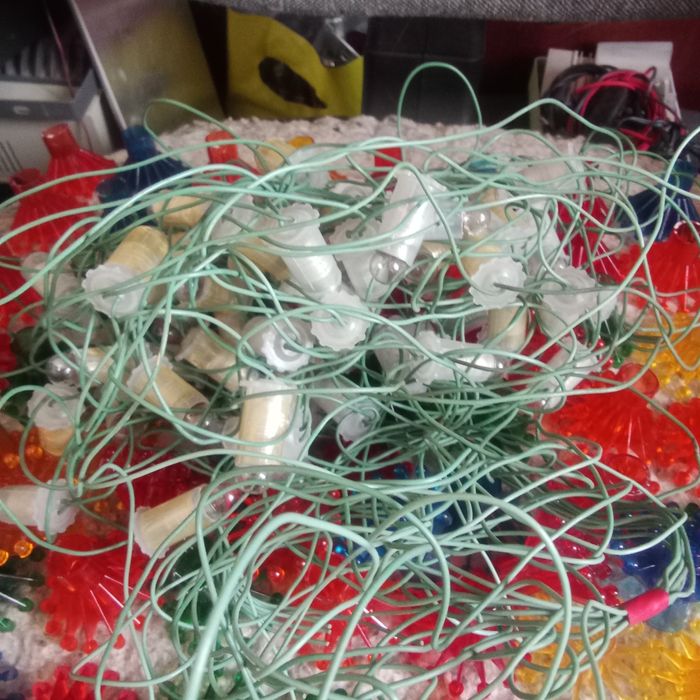 Ретро гирлянды новогодние